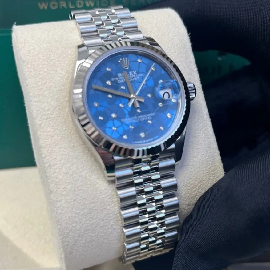 Rolex Datejust 31 White Never worn - Box View