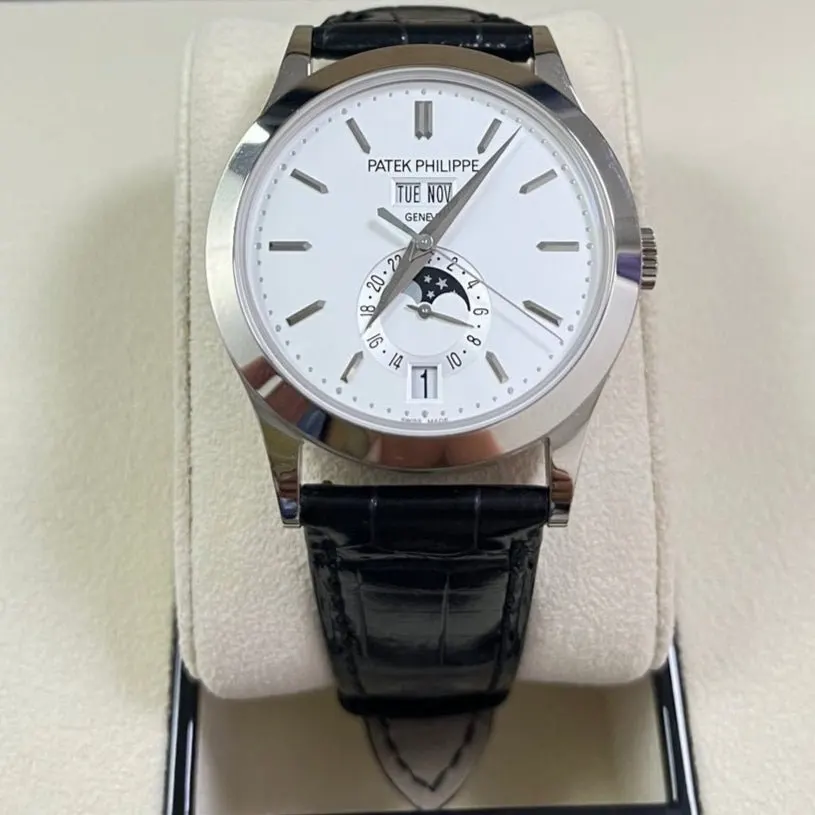 Patek Philippe Annual Calendar COMPLICATIONS White Gold 5396G-011 39mm White Never worn - Model View