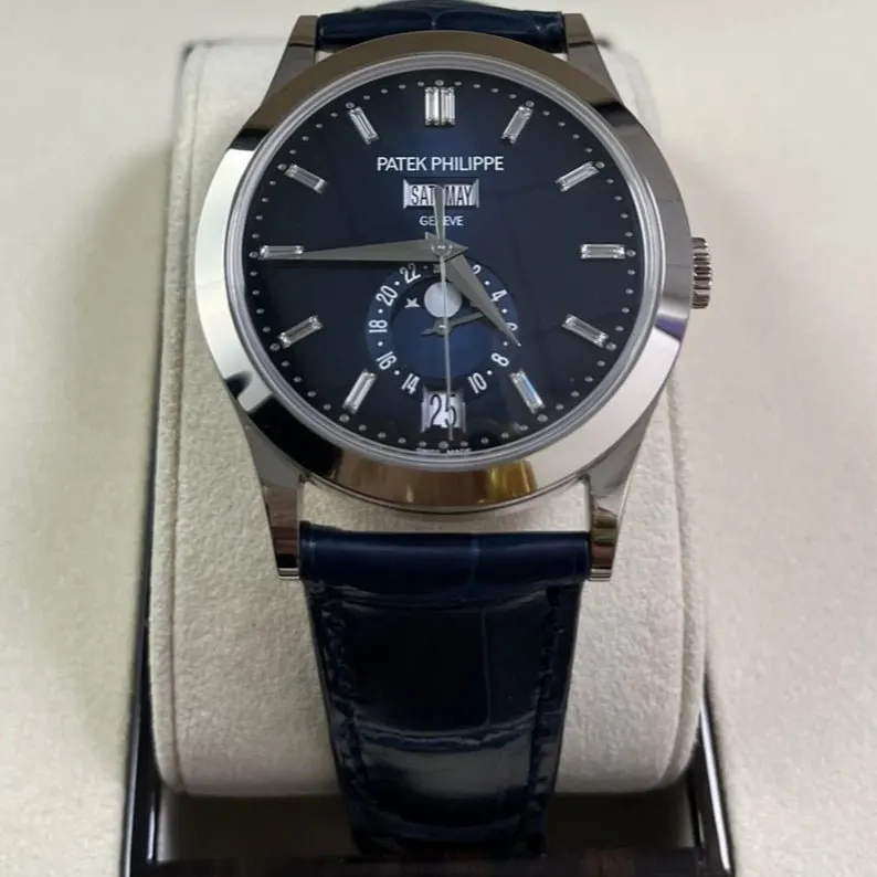 Patek Philippe Annual Calendar Blue Dial 2024 5396G-017 39mm Blue Never worn - Back View