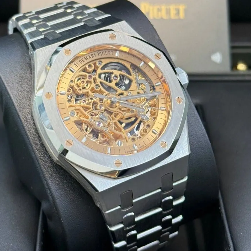 Audemars Piguet Royal Oak Double Balance Wheel Openwork 41mm MultiColor Never worn - Box View