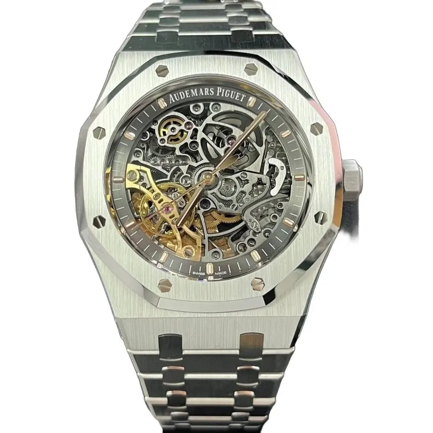 Audemars Piguet Royal Oak Double Balance Wheel Openwork 41mm MultiColor Never worn - Front View