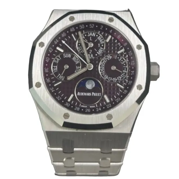 Audemars Piguet Royal Oak Perpetual Calendar 41mm Red Never worn - Front View