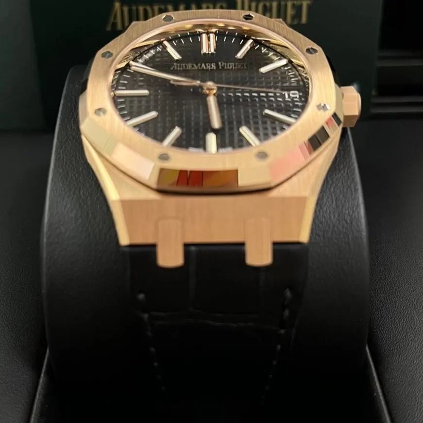 Audemars Piguet Royal Oak 41mm Pink Never worn - Back View