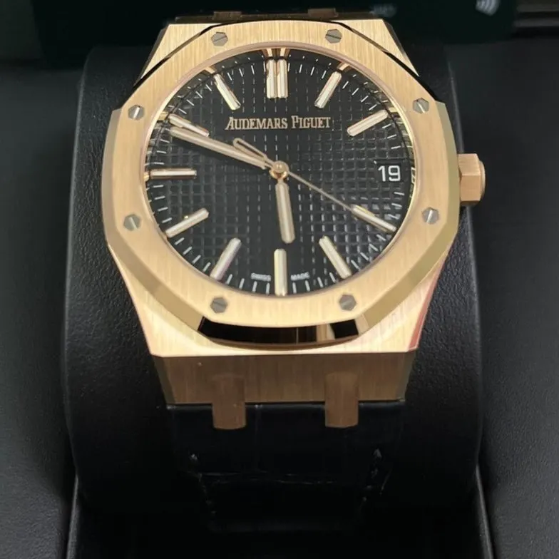 Audemars Piguet Royal Oak 41mm Pink Never worn - Inside View