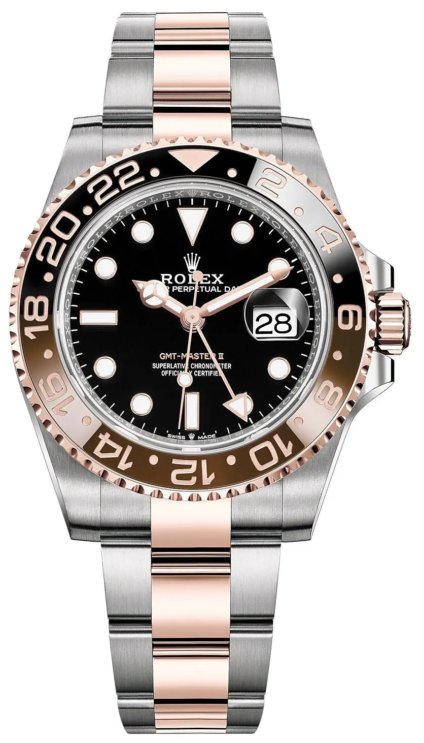 Rolex GMT-Master II 40mm Pink Never worn - Box View