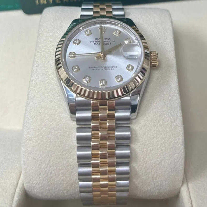 Rolex Datejust 31 Silver Never worn - Back View