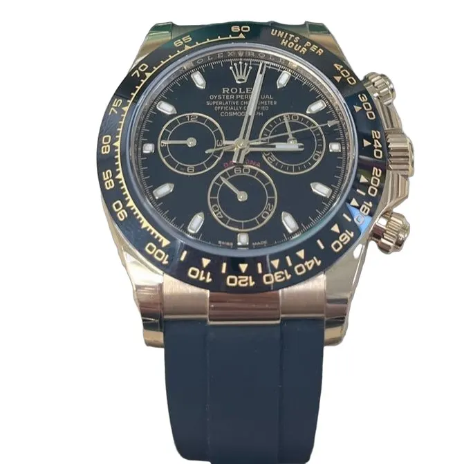 Rolex Daytona 40mm Black Never worn - Front View