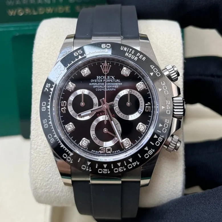 Rolex Daytona 40mm Silver Never worn - Model View