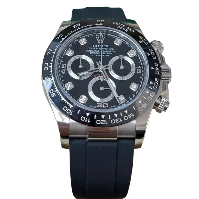Rolex Daytona 40mm Silver Never worn - Front View