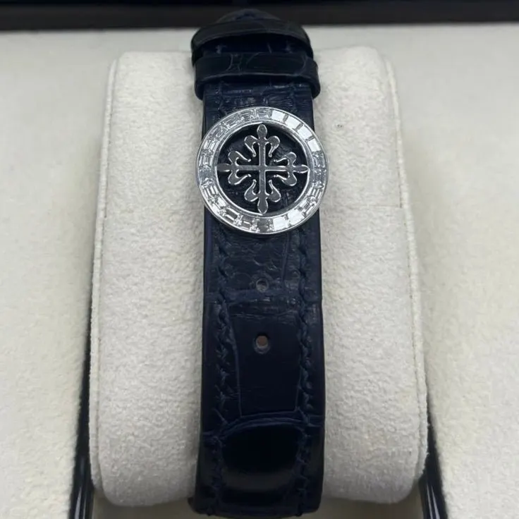 Patek Philippe Annual Calendar Chronograph Blue Dial 5961P-001 Blue Never worn - Box View