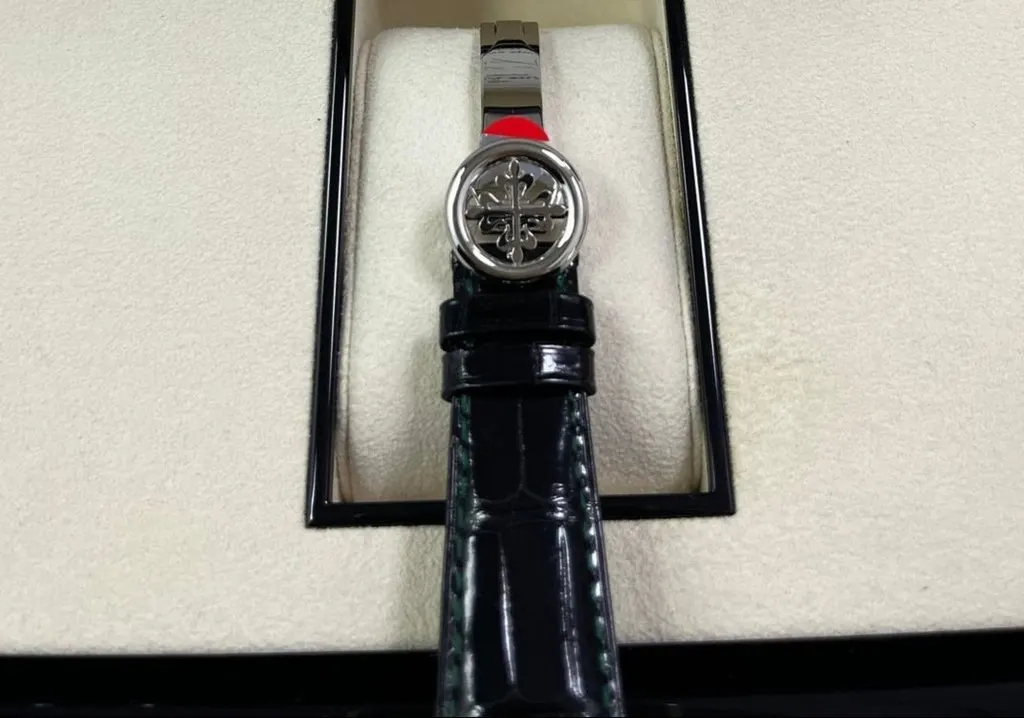 Patek Philippe Perpetual Calendar Chronograph Grand Complications Platinum Green Dial 5270P-0014 41mm Green Never worn - Back View