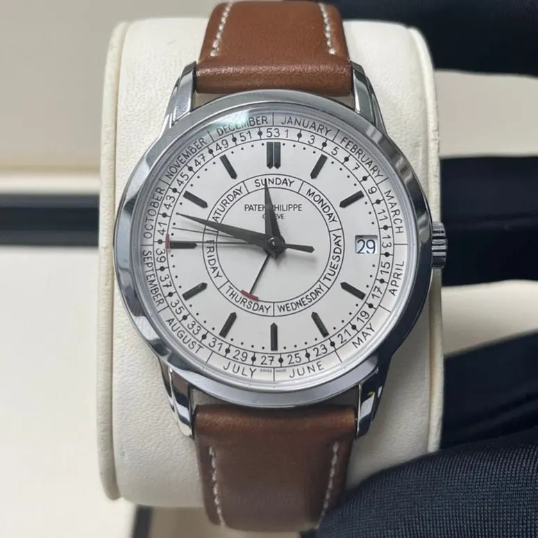 Patek Philippe Calatrava 40mm Silver Never worn - Model View