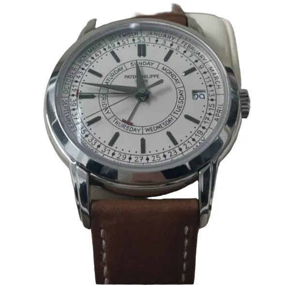 Patek Philippe Calatrava 40mm Silver Never worn - Front View