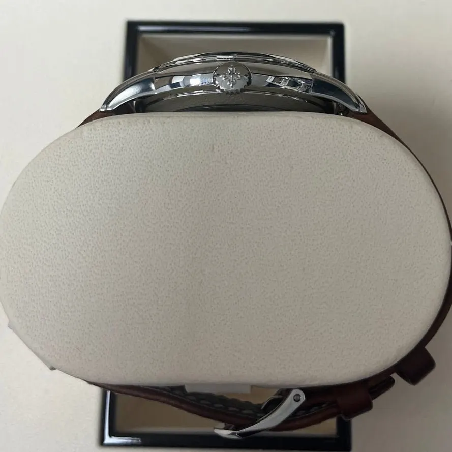 Patek Philippe Calatrava 40mm Silver Never worn - Inside View