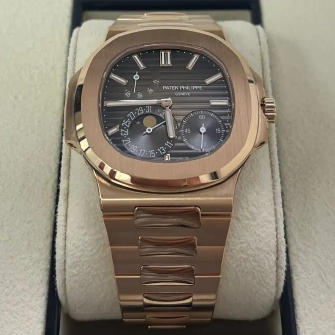 Patek Philippe Nautilus 40mm Pink Never worn - Inside View
