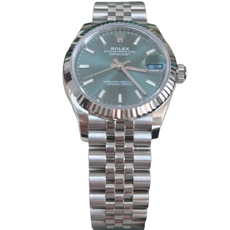 Rolex Datejust 31 Green Never worn - Front View