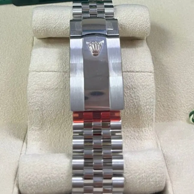 Rolex White Rolesor Sky-Dweller Black Index Dial  Jubilee Bracelet 42mm Black Never worn - Model View