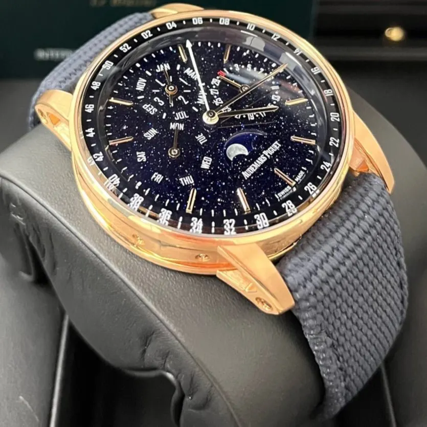 Audemars Piguet Perpetual Calendar Code 11.59 Reference # 26394OR.OO.D321CR.01 41mm MultiColor Never worn - Model View