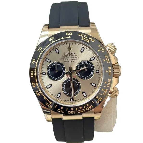 Rolex Daytona 40mm Black Never worn - Front View