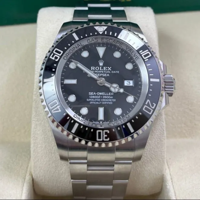 Rolex Sea-Dweller Deepsea 44mm Black Never worn - Back View