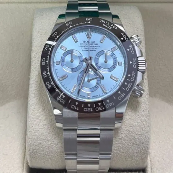 Rolex Daytona 40mm Blue Never worn - Back View