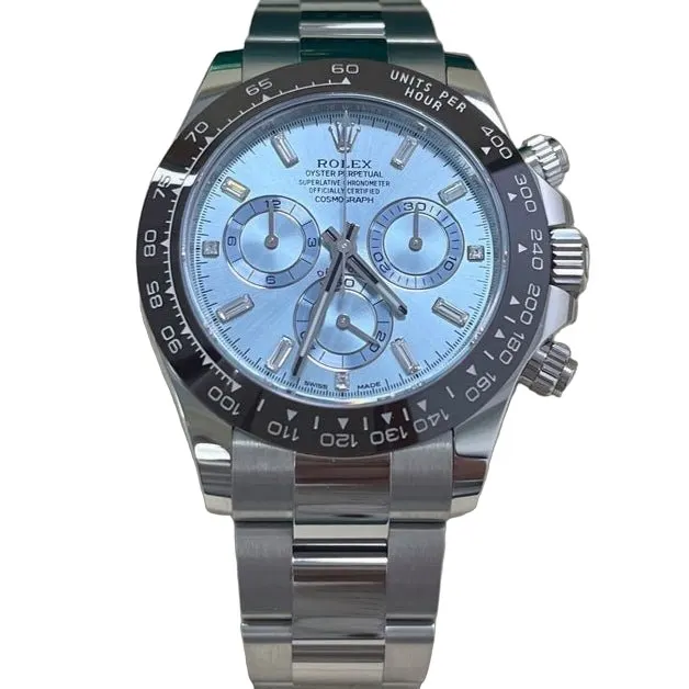 Rolex Daytona 40mm Blue Never worn - Front View