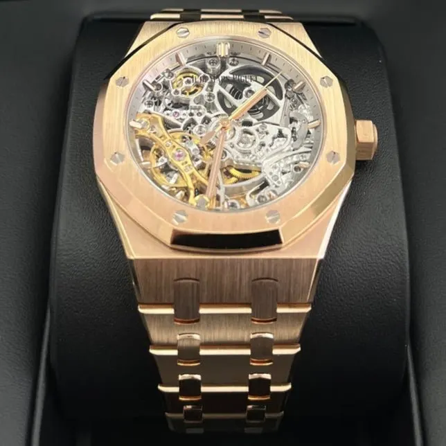 Audemars Piguet Royal Oak 37mm Pink Never worn - Back View