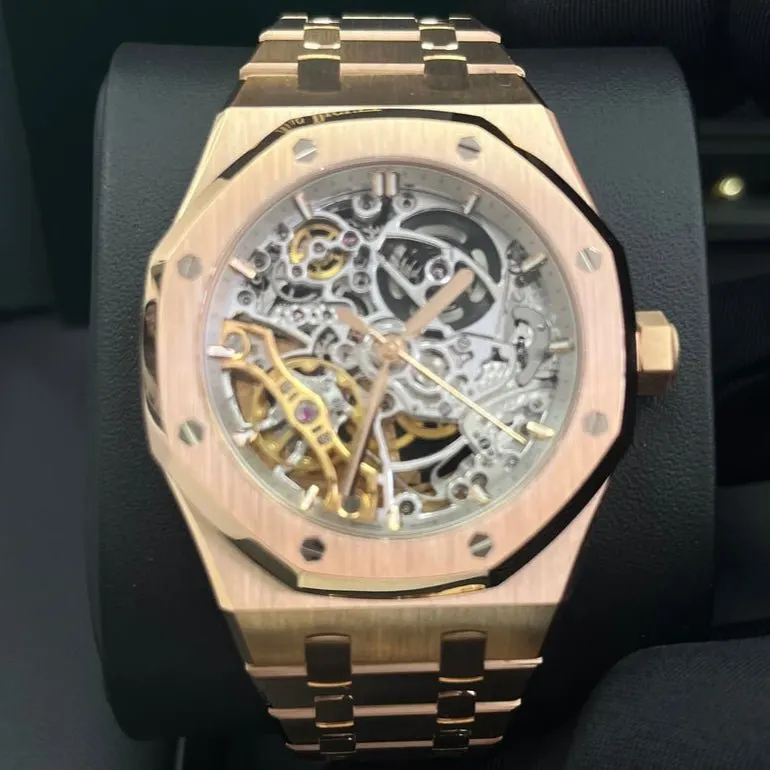 Audemars Piguet Royal Oak 37mm Pink Never worn - Inside View