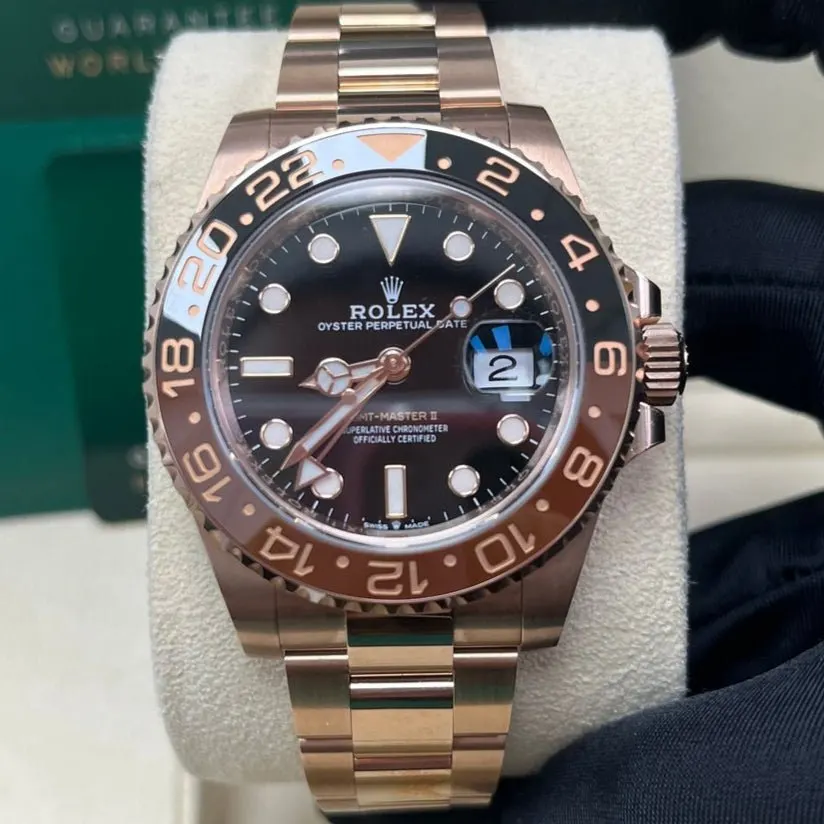 Rolex GMT-Master II 40mm Pink Never worn - Back View