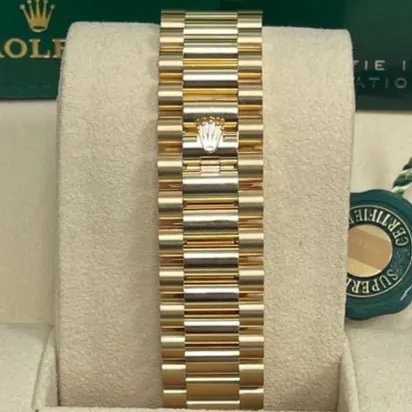 Rolex Day-Date 40 Silver Never worn - Back View
