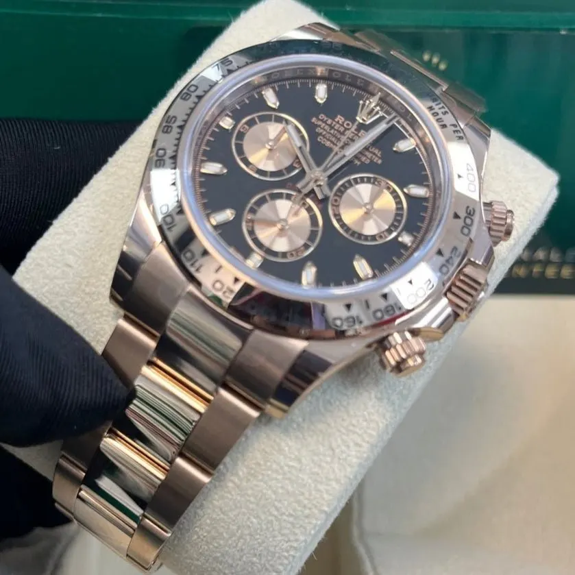 Rolex Daytona 40mm Pink Never worn - Box View