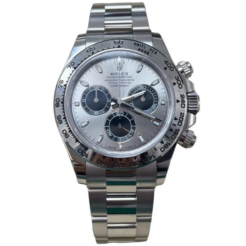 Rolex Daytona 40mm Black Never worn - Front View