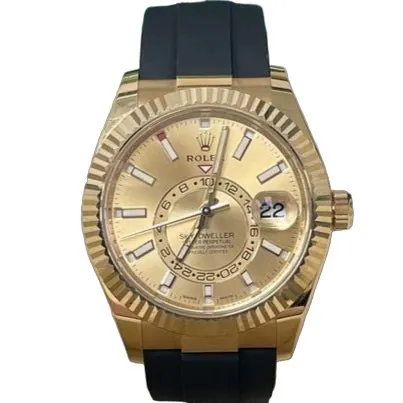 Rolex Sky-Dweller 42mm Gold Never worn - Front View