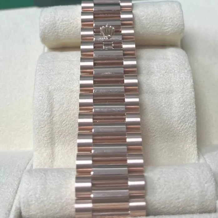 Rolex Day-Date 40 Pink Never worn - Inside View