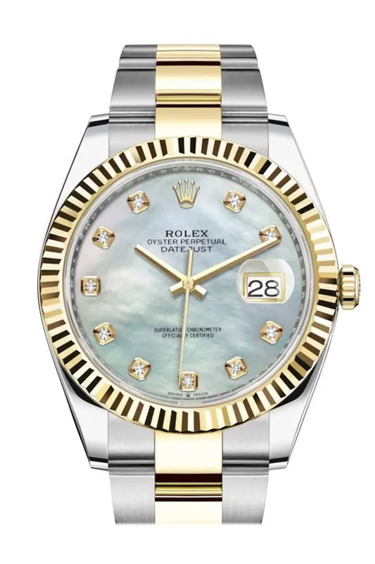 Rolex Datejust 41 Silver Never worn - Box View