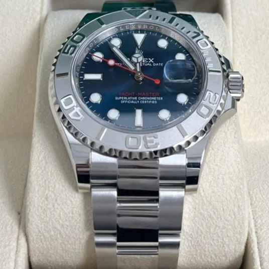 Rolex Yacht-Master 40mm Blue Never worn - Back View