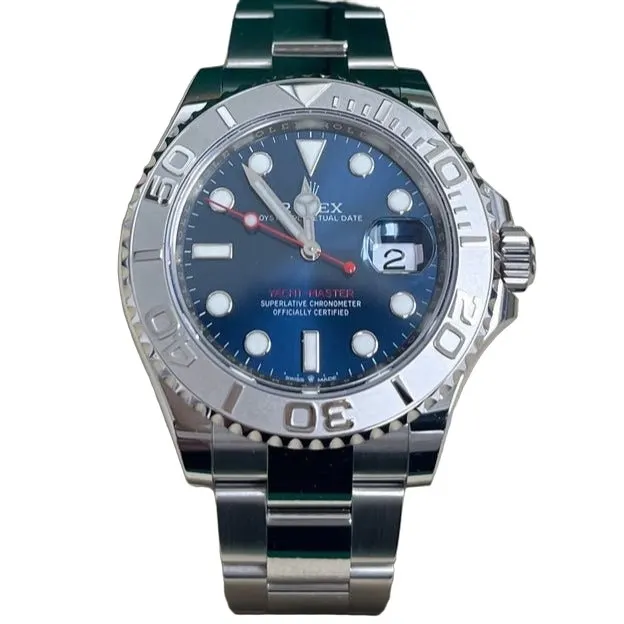 Rolex Yacht-Master 40mm Blue Never worn - Front View