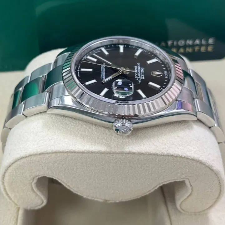 Rolex Datejust 41 Black Never worn - Model View