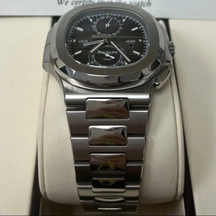 Patek Philippe Nautilus 40mm Black Never worn - Back View