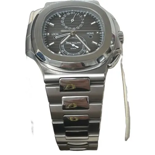 Patek Philippe Nautilus 40mm Black Never worn - Front View