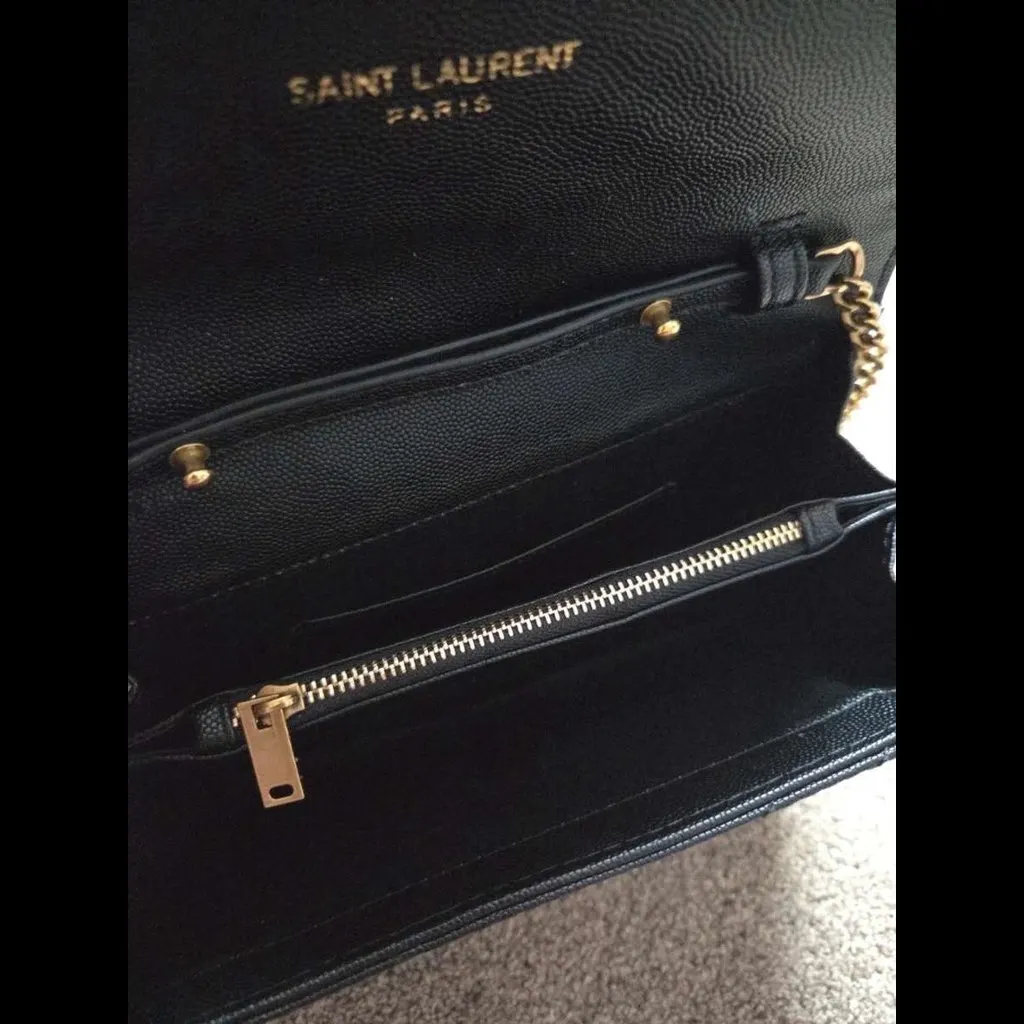 Saint Laurent Brand New Saint Lauren Bag Black Never worn, with tag - Box View