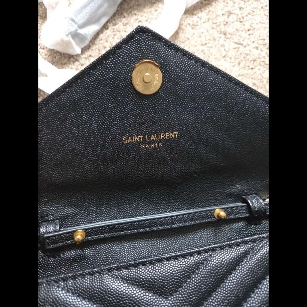 Saint Laurent Brand New Saint Lauren Bag Black Never worn, with tag - Inside View