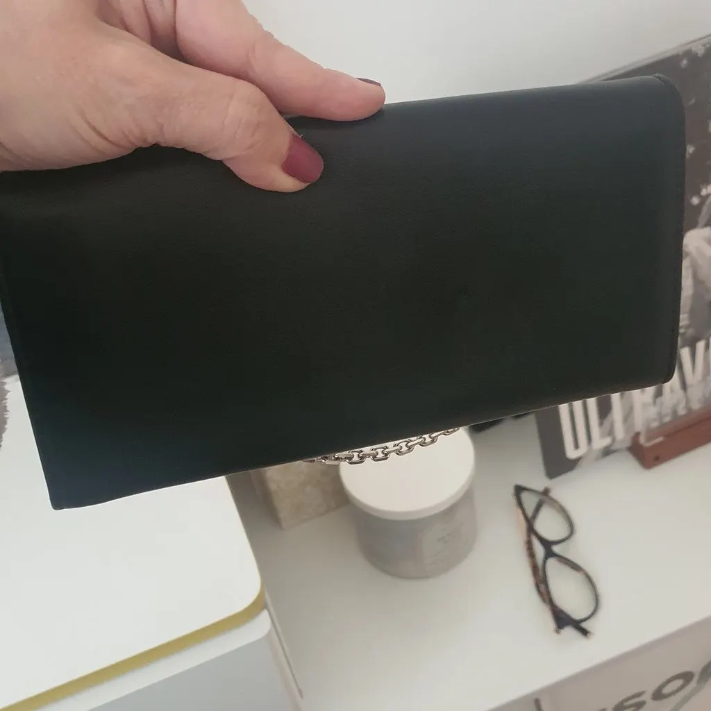 Dior Cluch Date Black Leather Very good - Inside View
