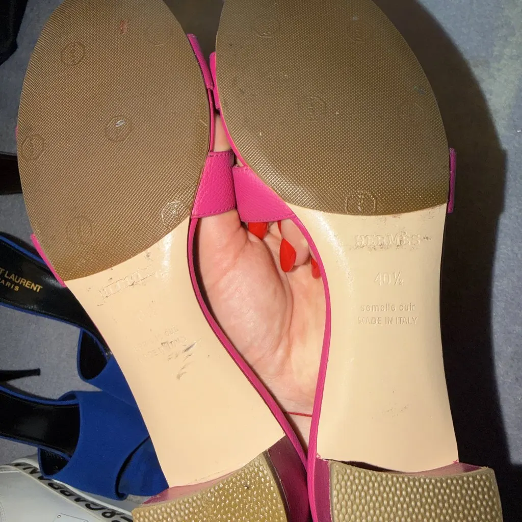 Hermès Amazing Pink Leather Very good - Box View