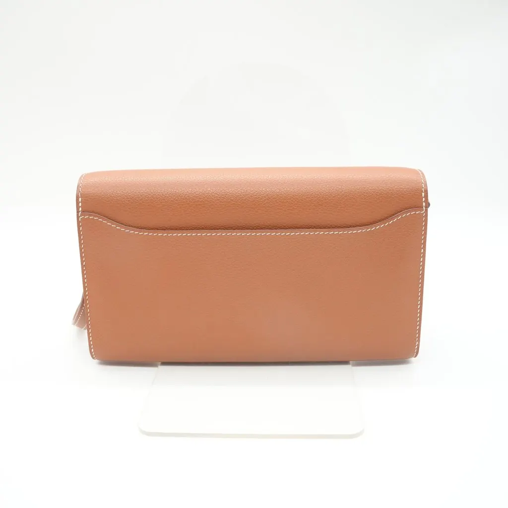 Hermès Constance To Go  Gold Togo Gold HW Stamp:Z (2021) Gold Leather Very good - Back View