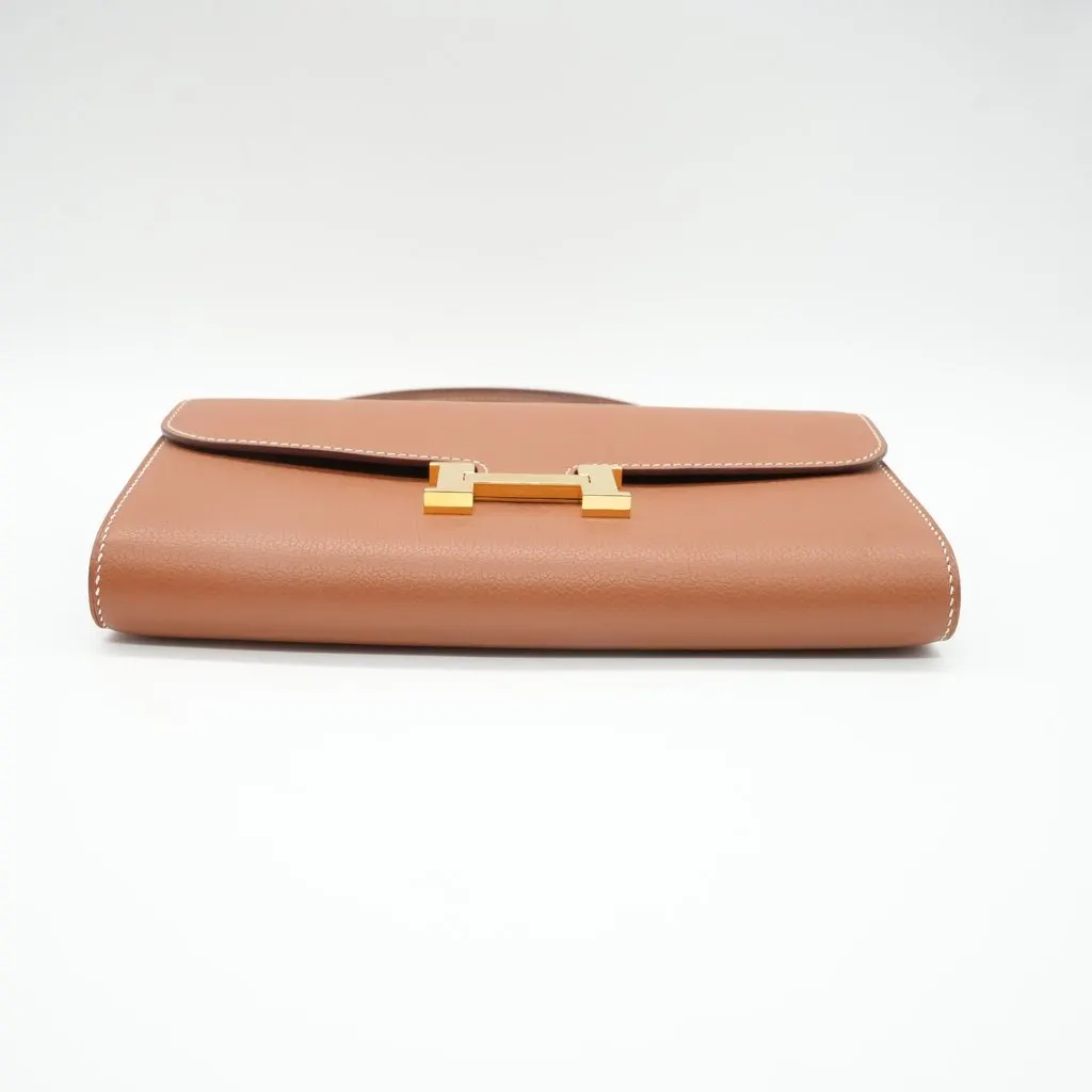 Hermès Constance To Go  Gold Togo Gold HW Stamp:Z (2021) Gold Leather Very good - Inside View