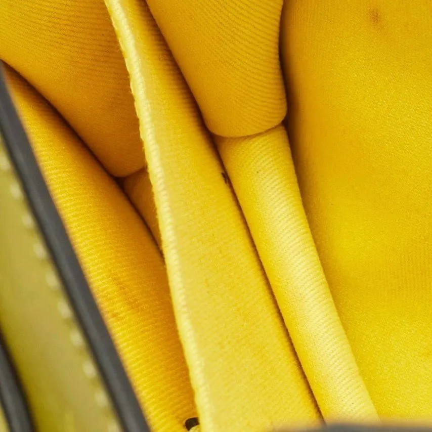 RED VALENTINO GARAVANI Clutch Yellow Leather Good - Model View
