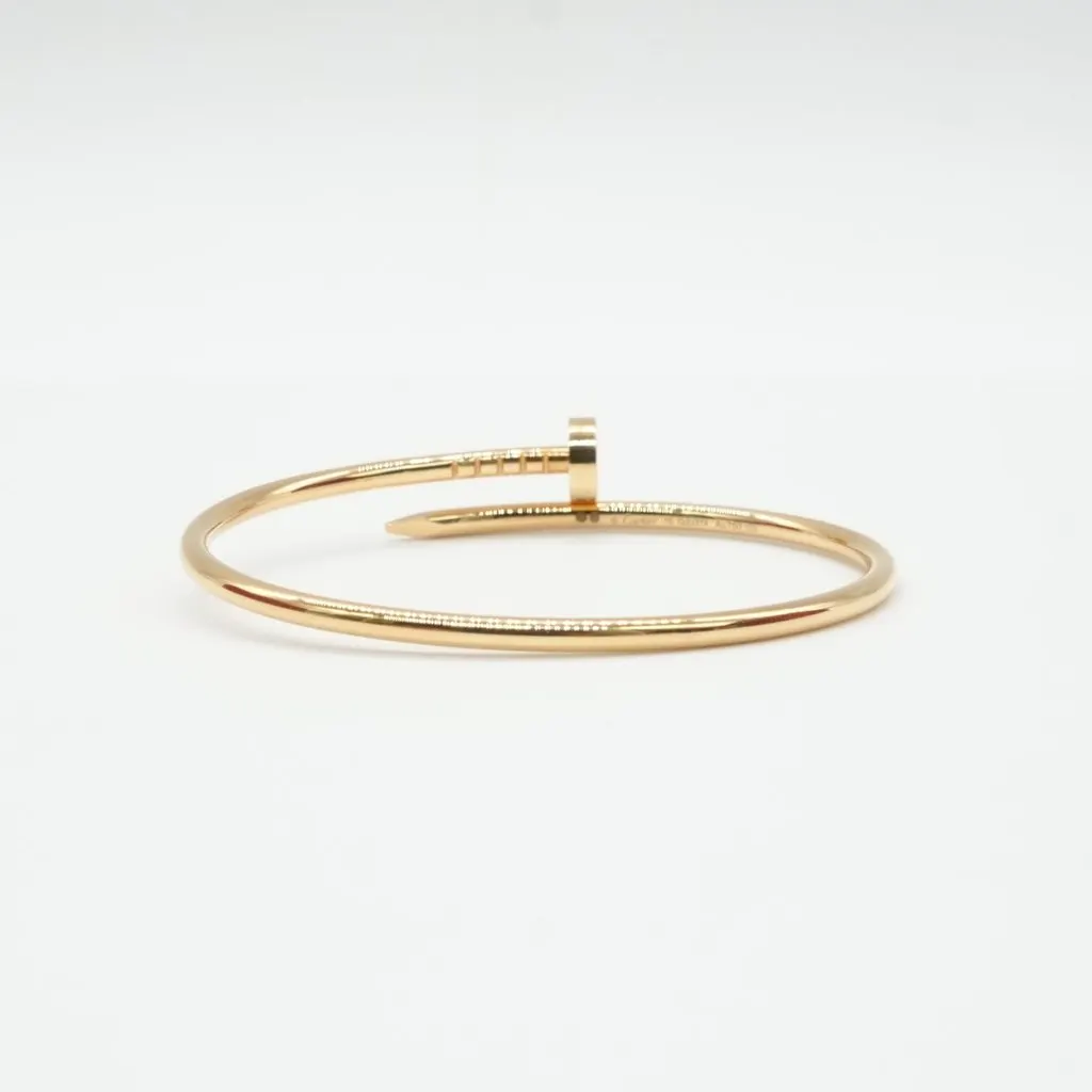 Cartier Juste Un Clou Bracelet, Small Model, 18K Yellow Gold Size:15 9g Gold Gold Very good - Inside View