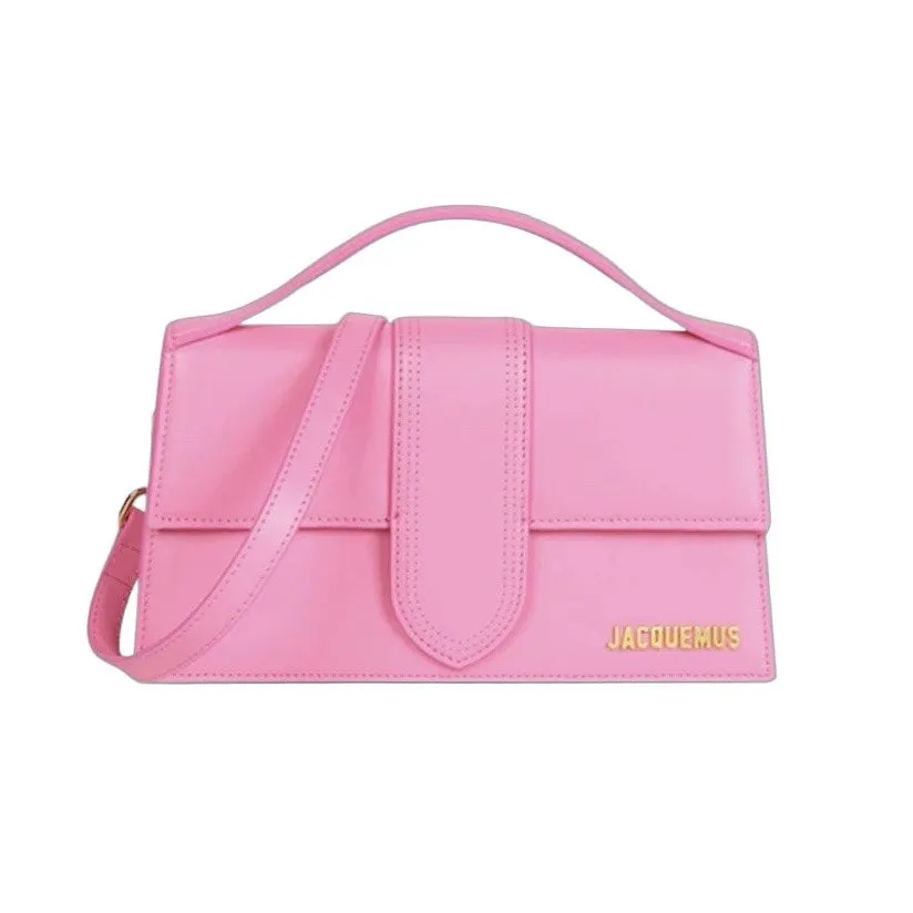 Jacquemus Le Grand Bambino Leather Bag – Pink