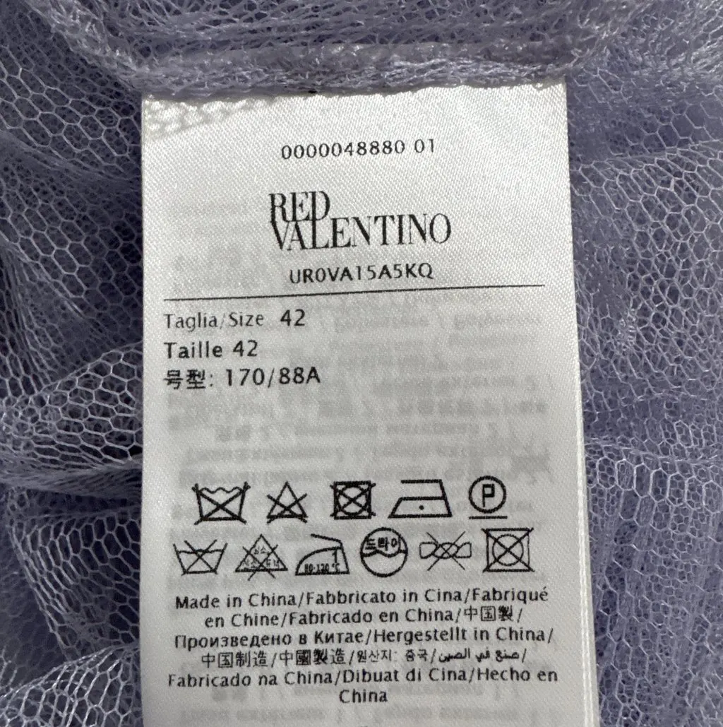 RED VALENTINO GARAVANI Valentino Dress MultiColor Lace Never worn, with tag - Inside View
